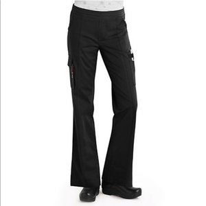Beyond Scrubs Blaire 9-Pocket Utility Pants Black